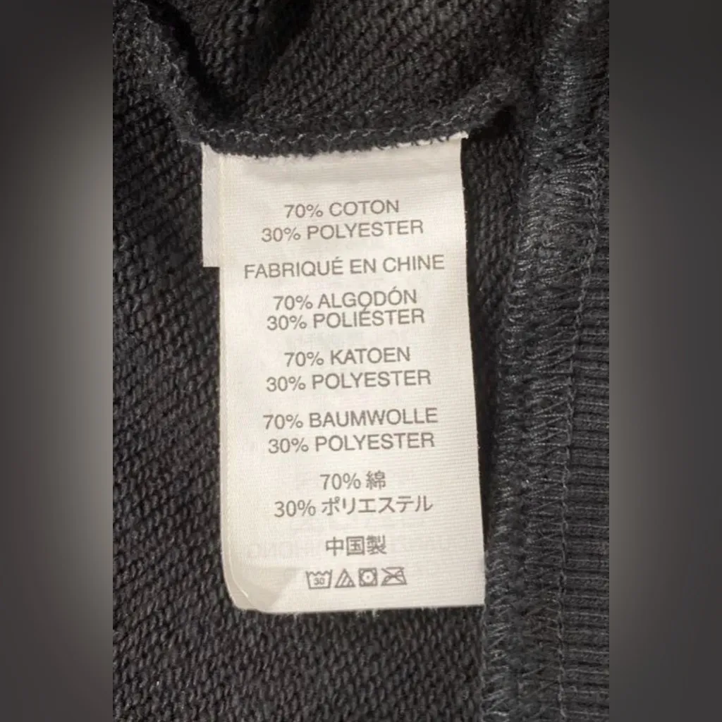 Vuori Cropped Black Sweatshirt NWT Size M - Image 4