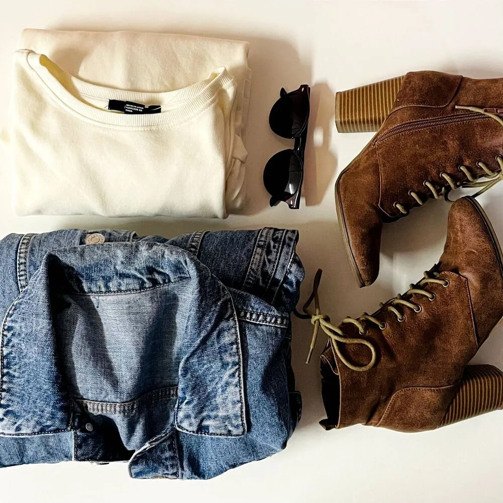 Forever 21 Cream French Terry Tunic Shirt Dress Size S NWT - Image 2