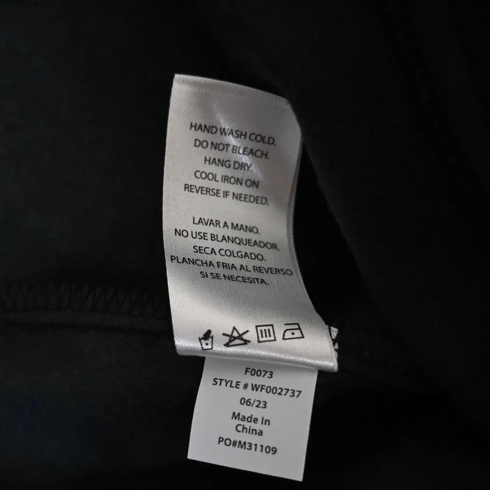 Wildfox Womens M Faux Leather Slit Hem Straight Leg Pants NEW - Image 12