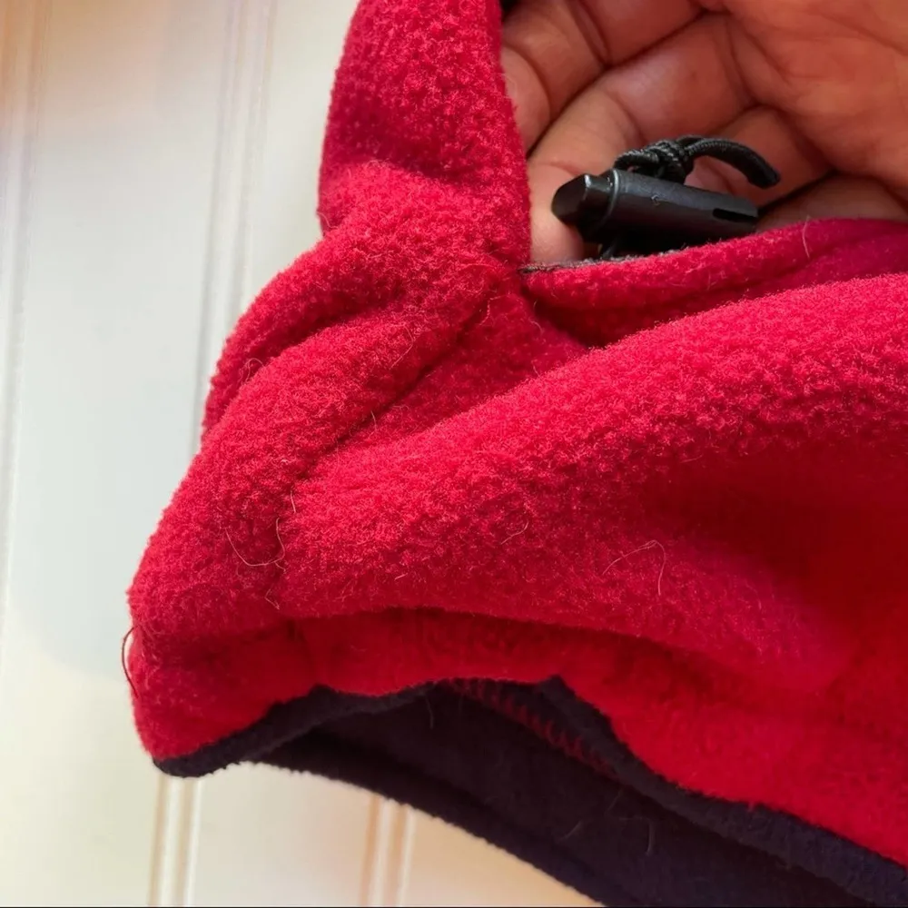 Patagonia Synchilla 1/4 Zip Fleece Sweatshirt ruby Red Xsmall Vintage Y2k - Image 7