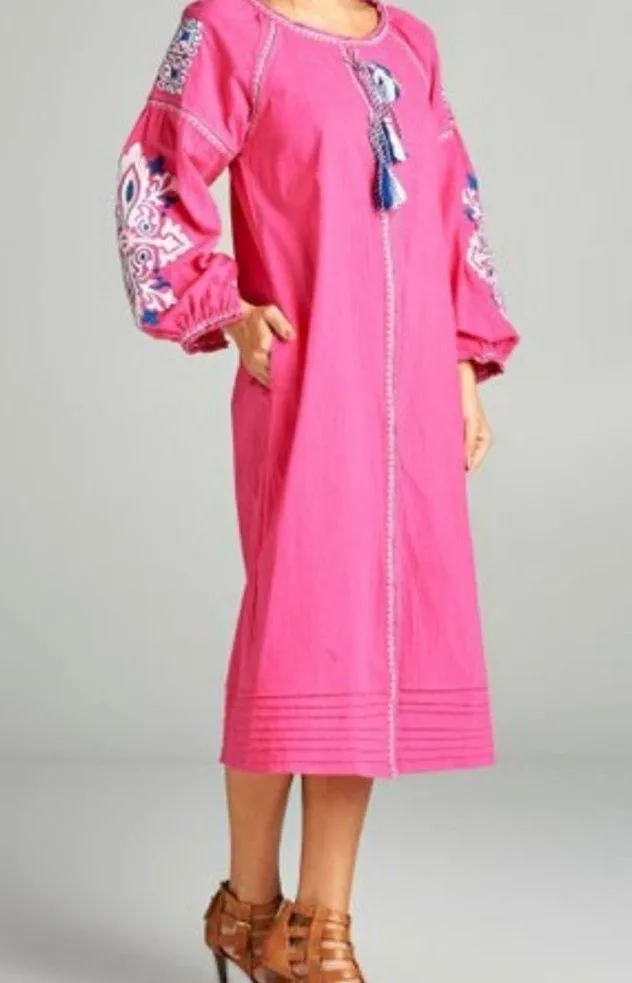 Velzera boho embroidered dress or Kimono - Image 2