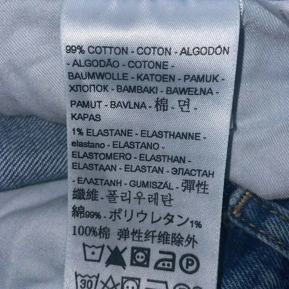 Levi’s Women’s Plus Size 20 W Rib Cage Straight Jeans Button Fly - Image 6