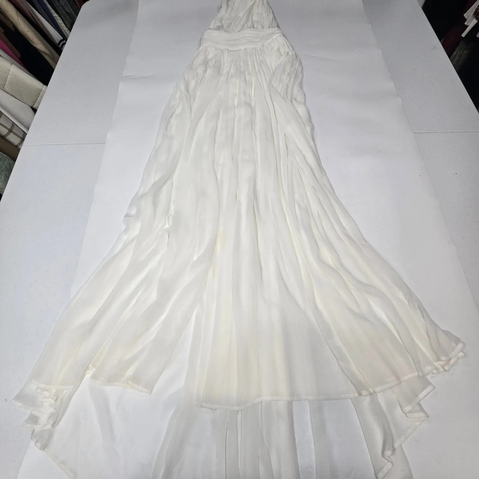 Bronx and Banco Aphrodite Bridal Gown in White XS - Image 3