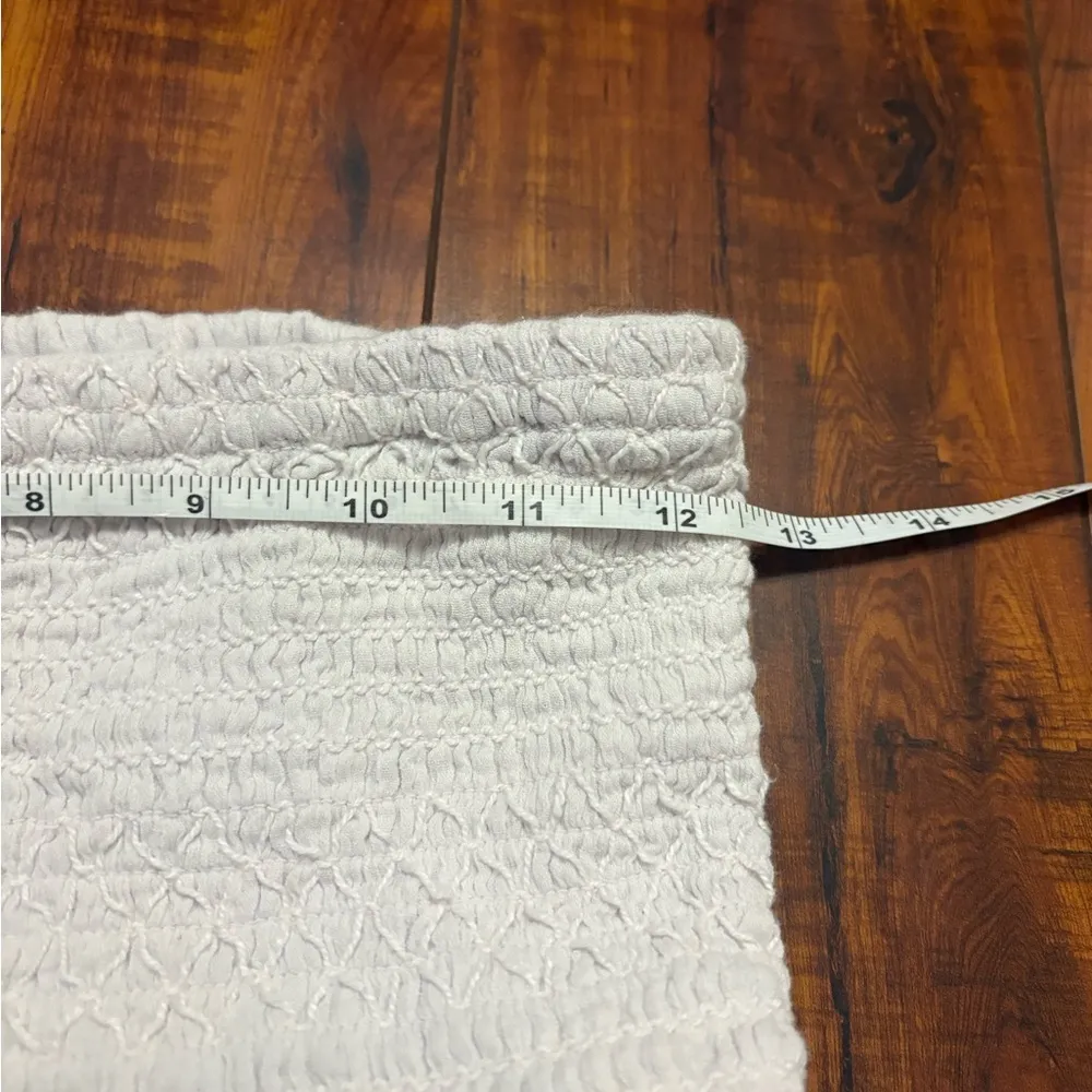 Sunday best Aritzia boho coquette smocked mini ruffle skirt size small - Image 16