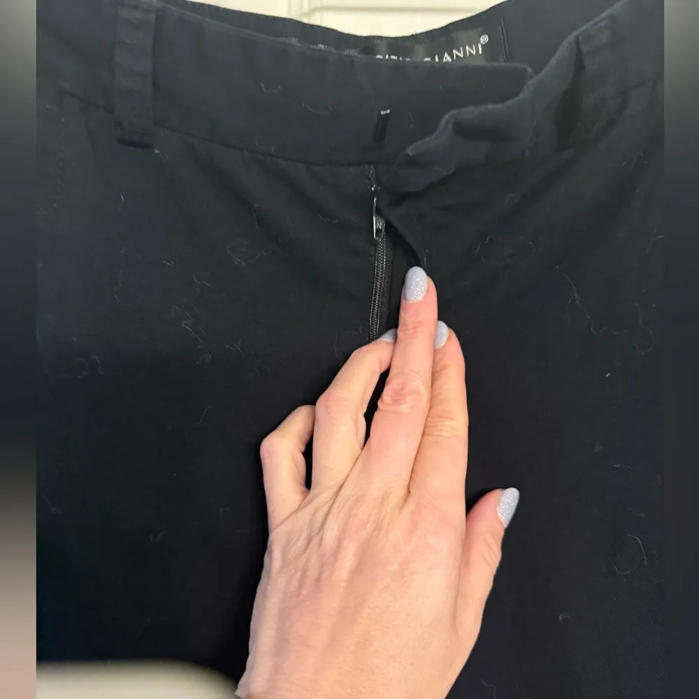 Fabrizio Gianni Black Ankle Pants Size 14 - Image 7