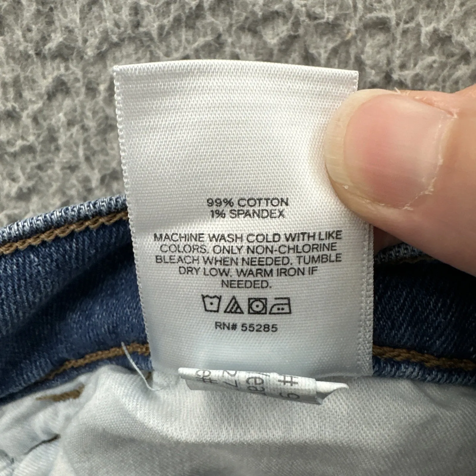 Express High Rise Flare Jeans Distressed Boho Festival Stretch Women's 10R x 31 - Image 5