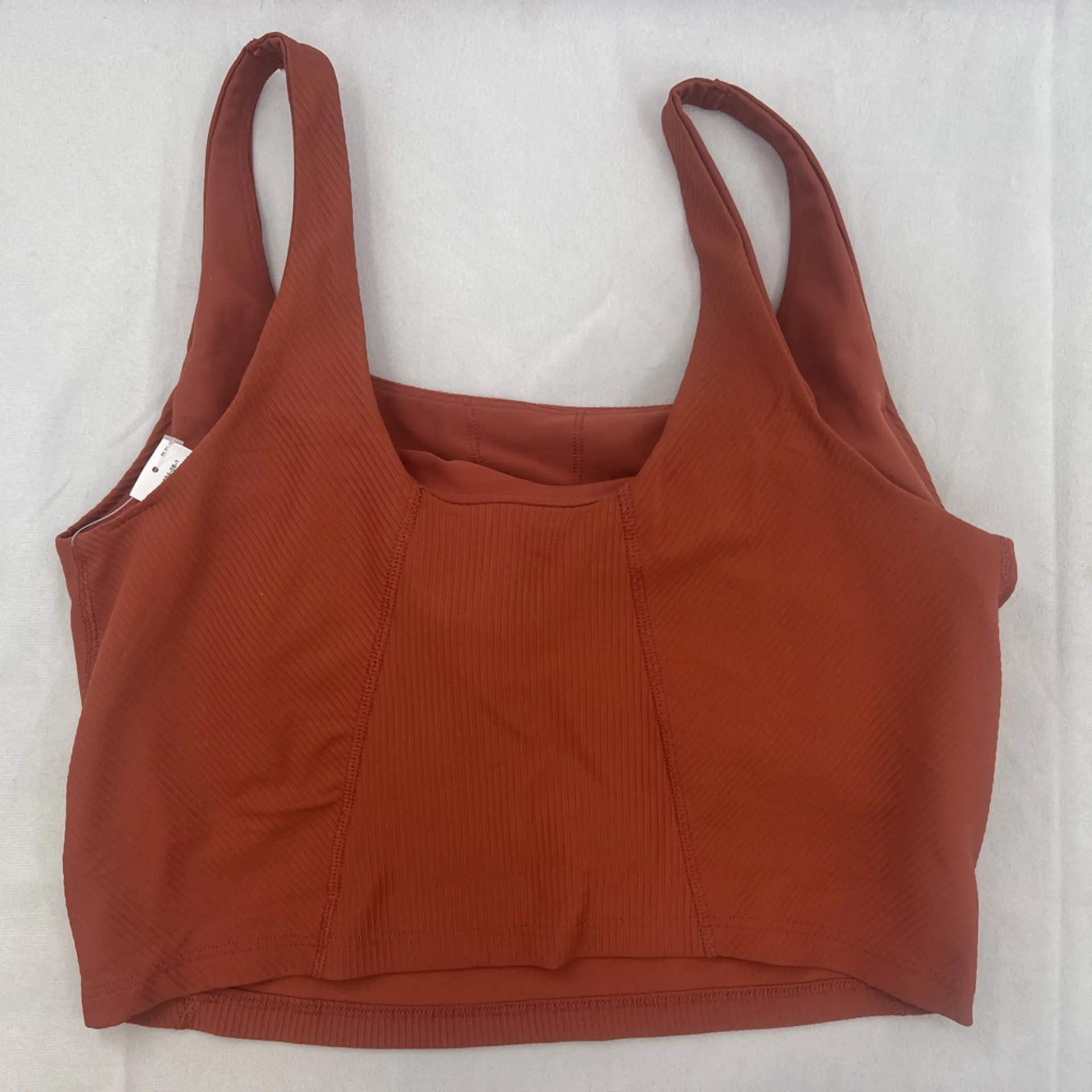 Light Support PowerSoft Rib Longline Sports Bra L - Image 7