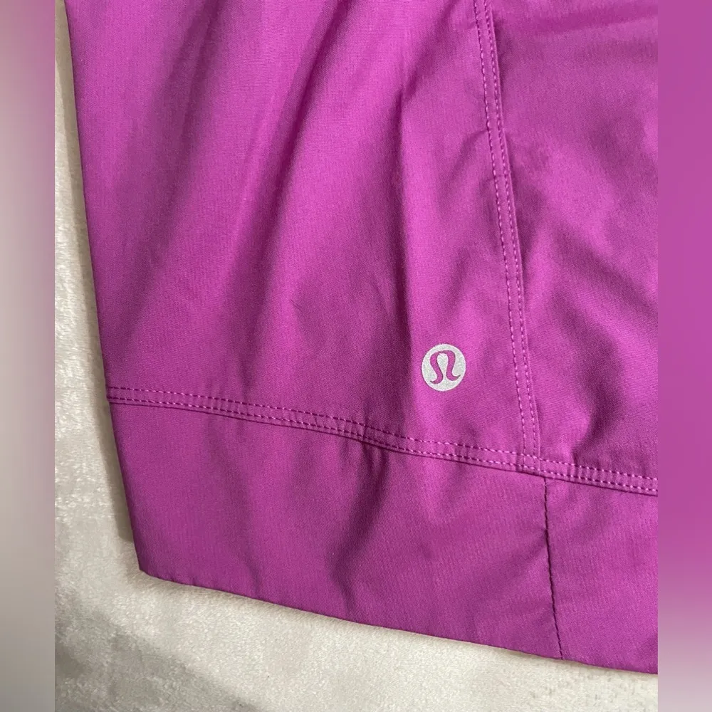 Lululemon Gather And Sprint Hooded Jacket Ultra Violet Size 6 - Image 12