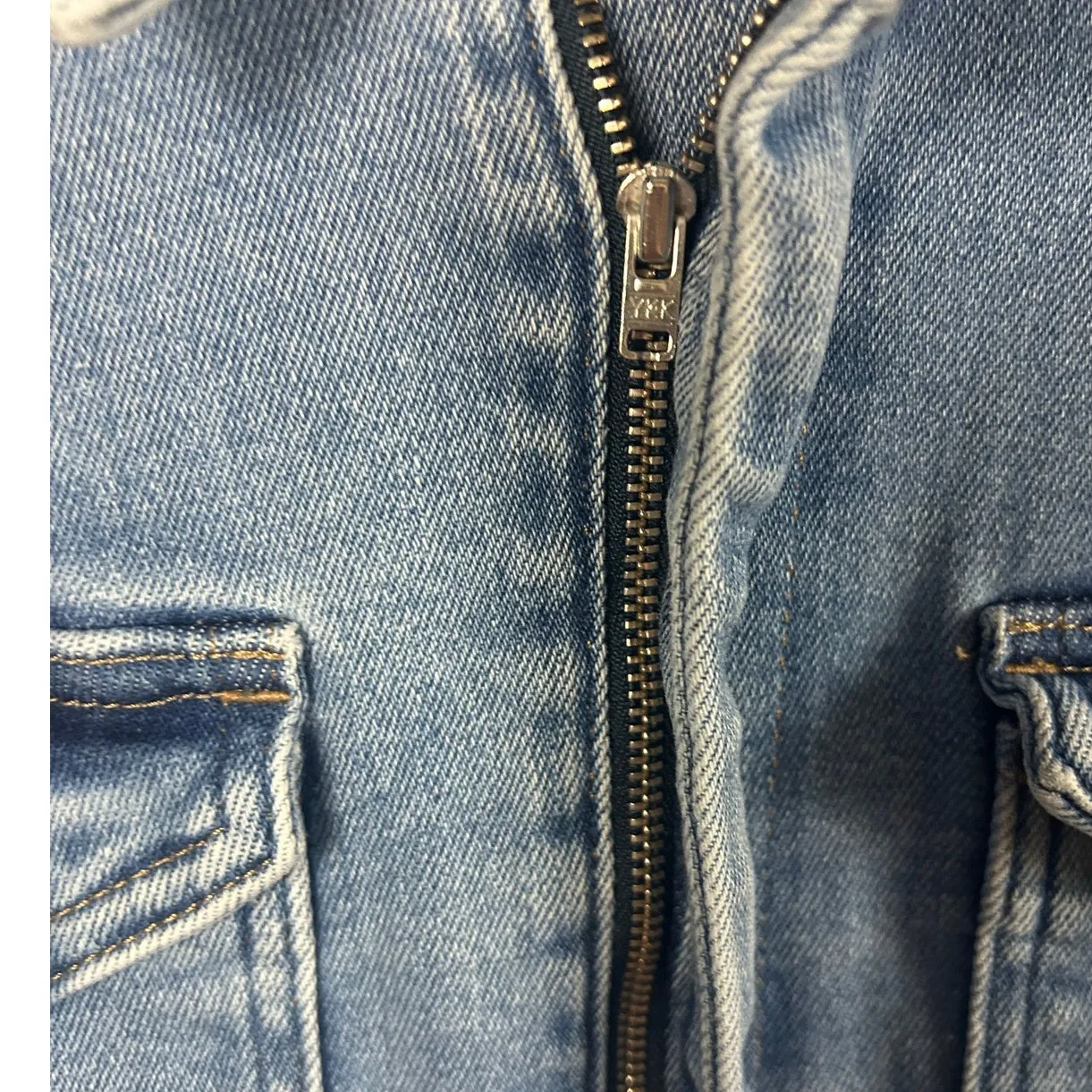 Good American Fit For Success Denim Jumpsuit size 3 (Large) - Image 11