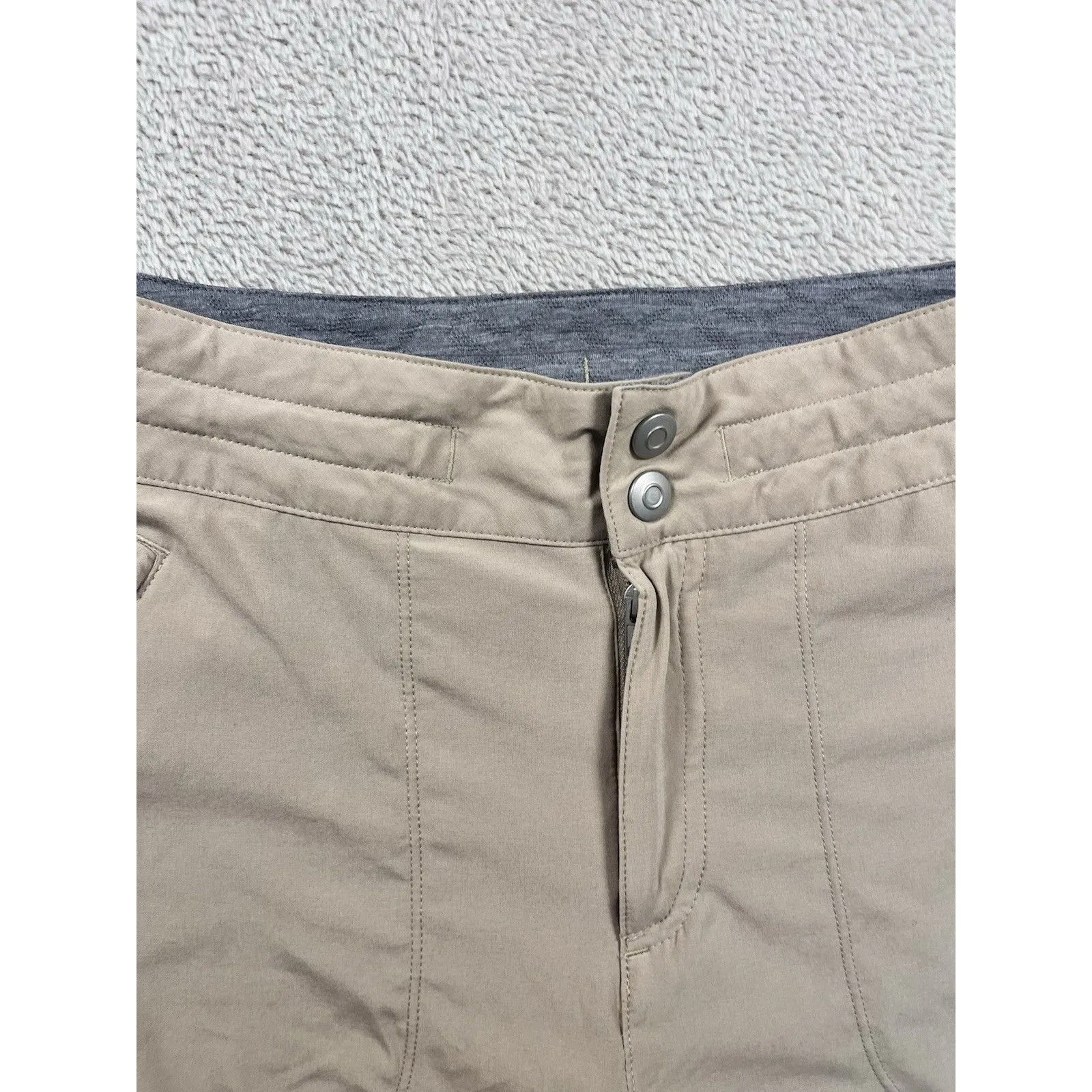 Smartwool Active 8" Shorts Beige Dune Sz Small Gorpcore Athletic Outdoors Womens - Image 4