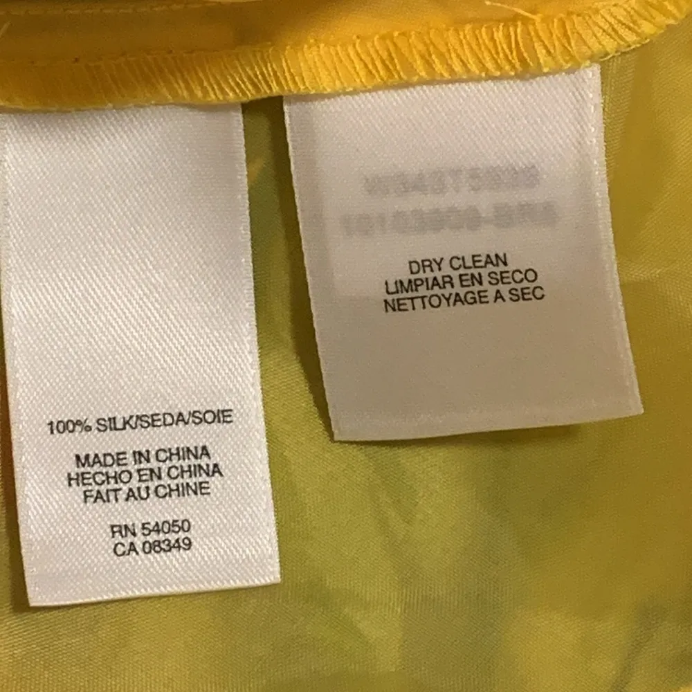 JONES NEW YORK Silk Chiffon Dress Sz:10 - Image 8