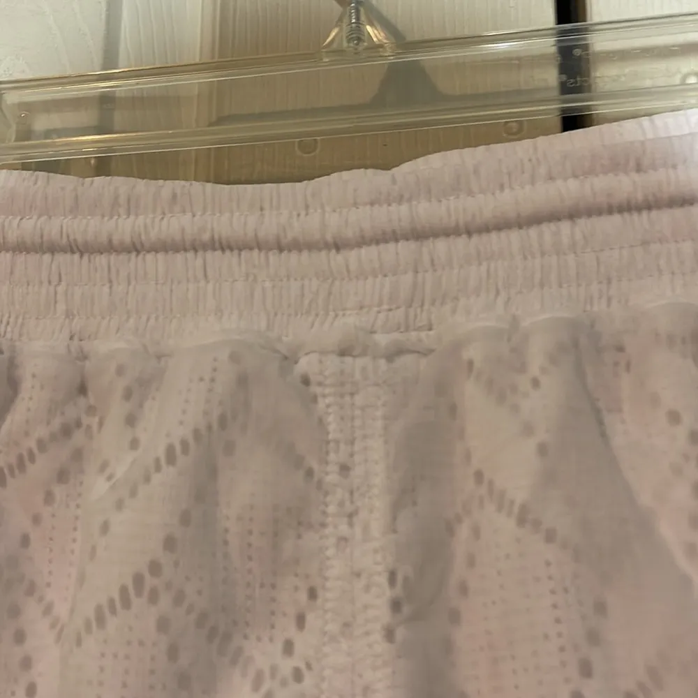 Free People FP Movement White Athletic Shorts Drawstring Waistband Small Y2K? - Image 11