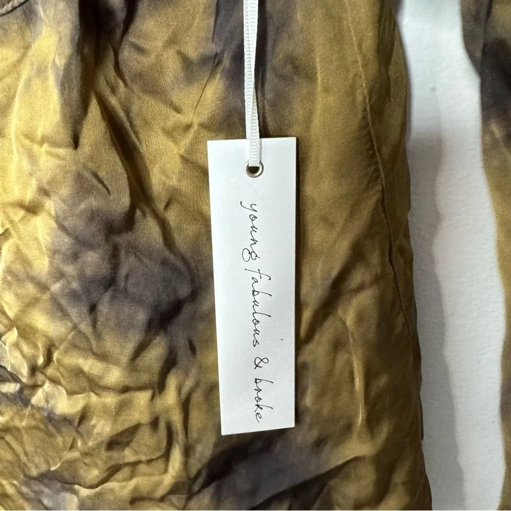 Young Fabulous & Broke button down shirt size large - Image 3