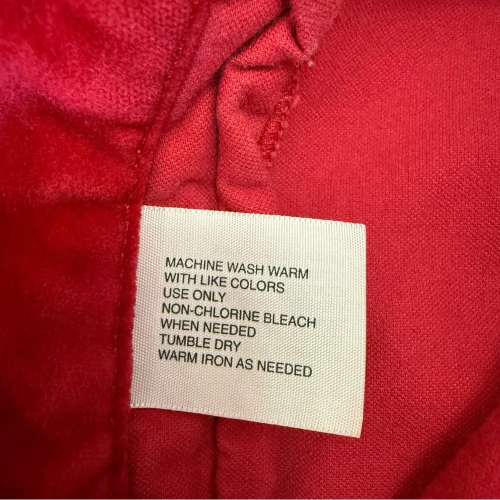 Vintage Red Velvet Hipster Flare Pants Arizona Jean Co Womens Juniors 3 Y2K 90s - Image 4