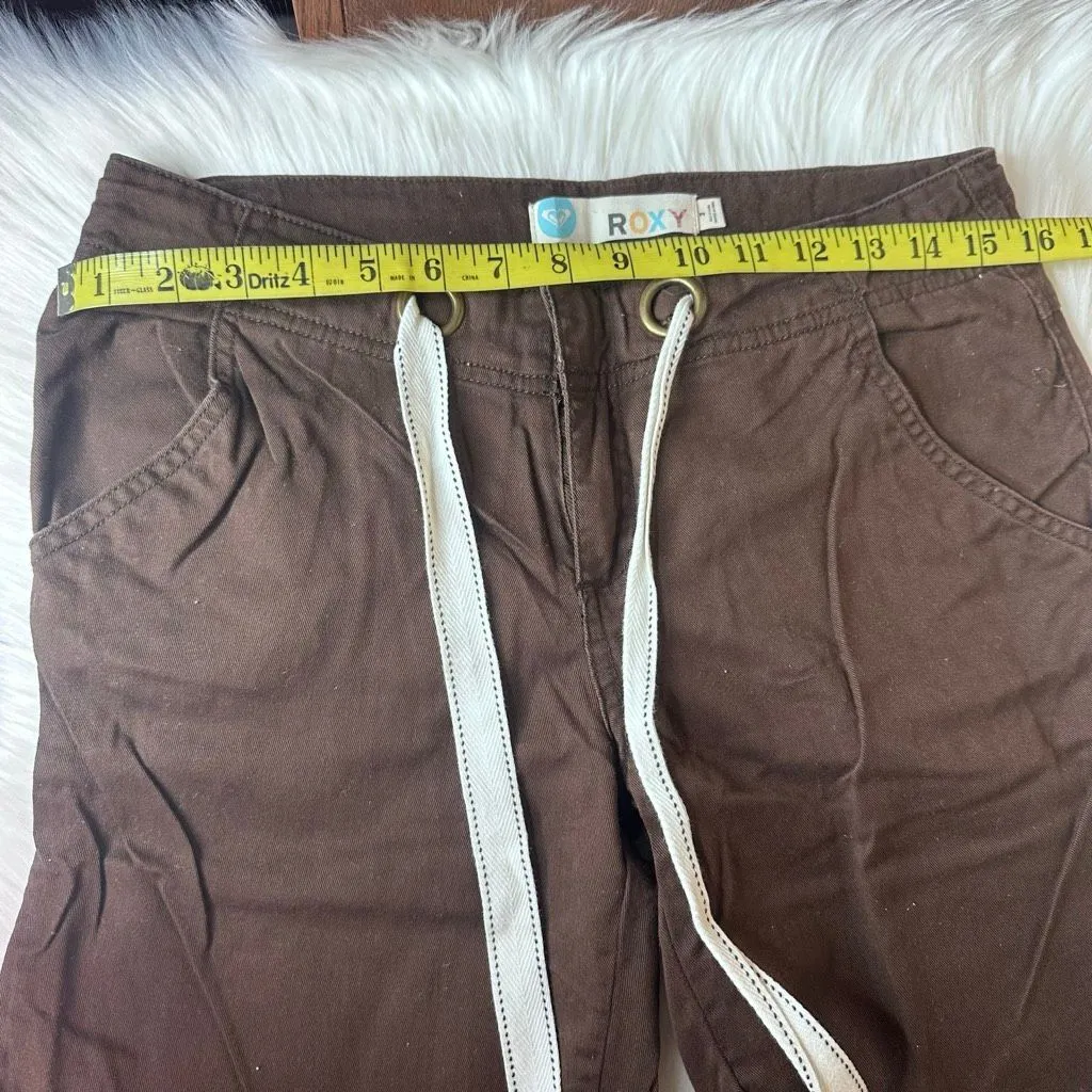 Roxy Wide Leg Draw String Pants Size 3 - Image 10