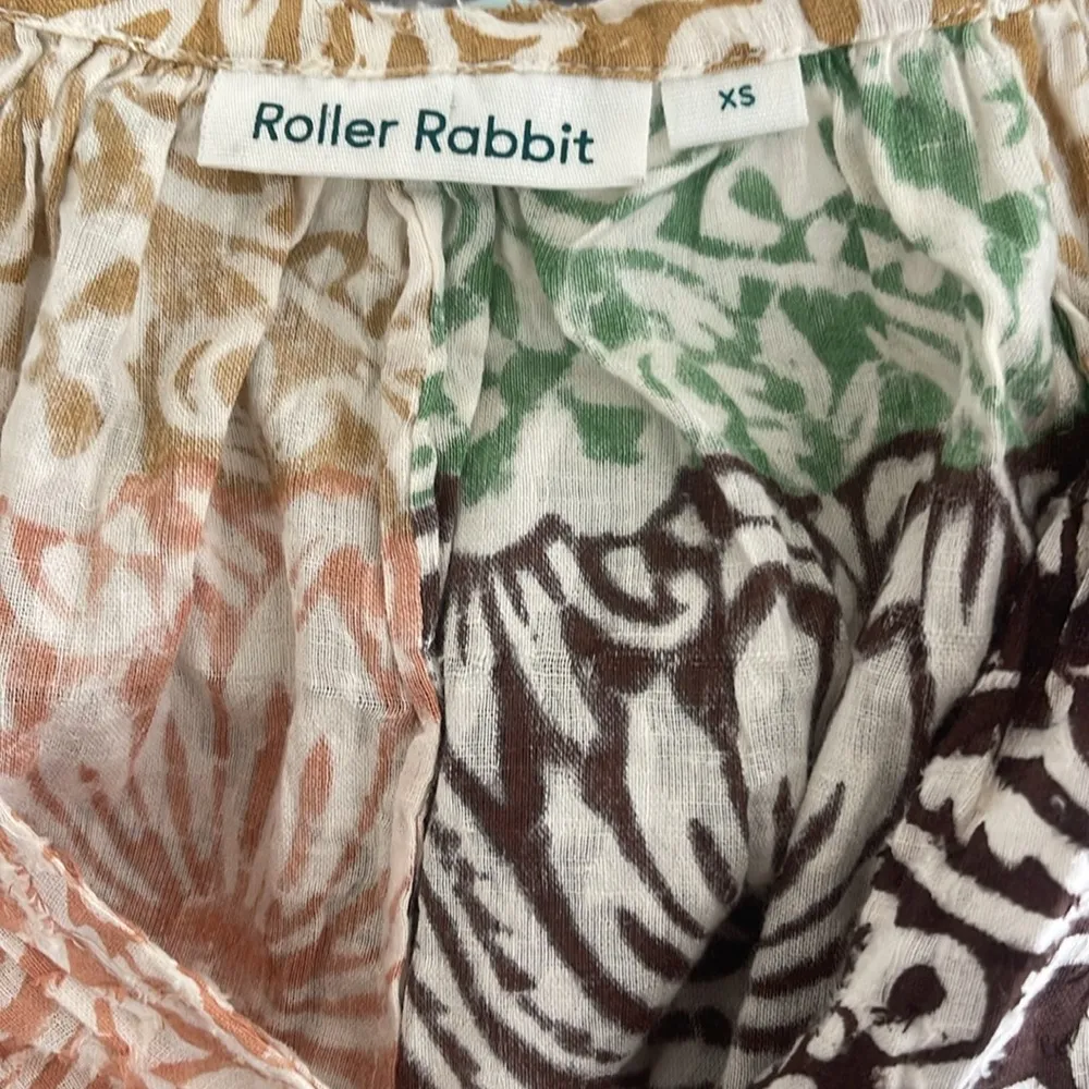 Anthropologie Roller Rabbit Aegean Abstract Top - Image 6