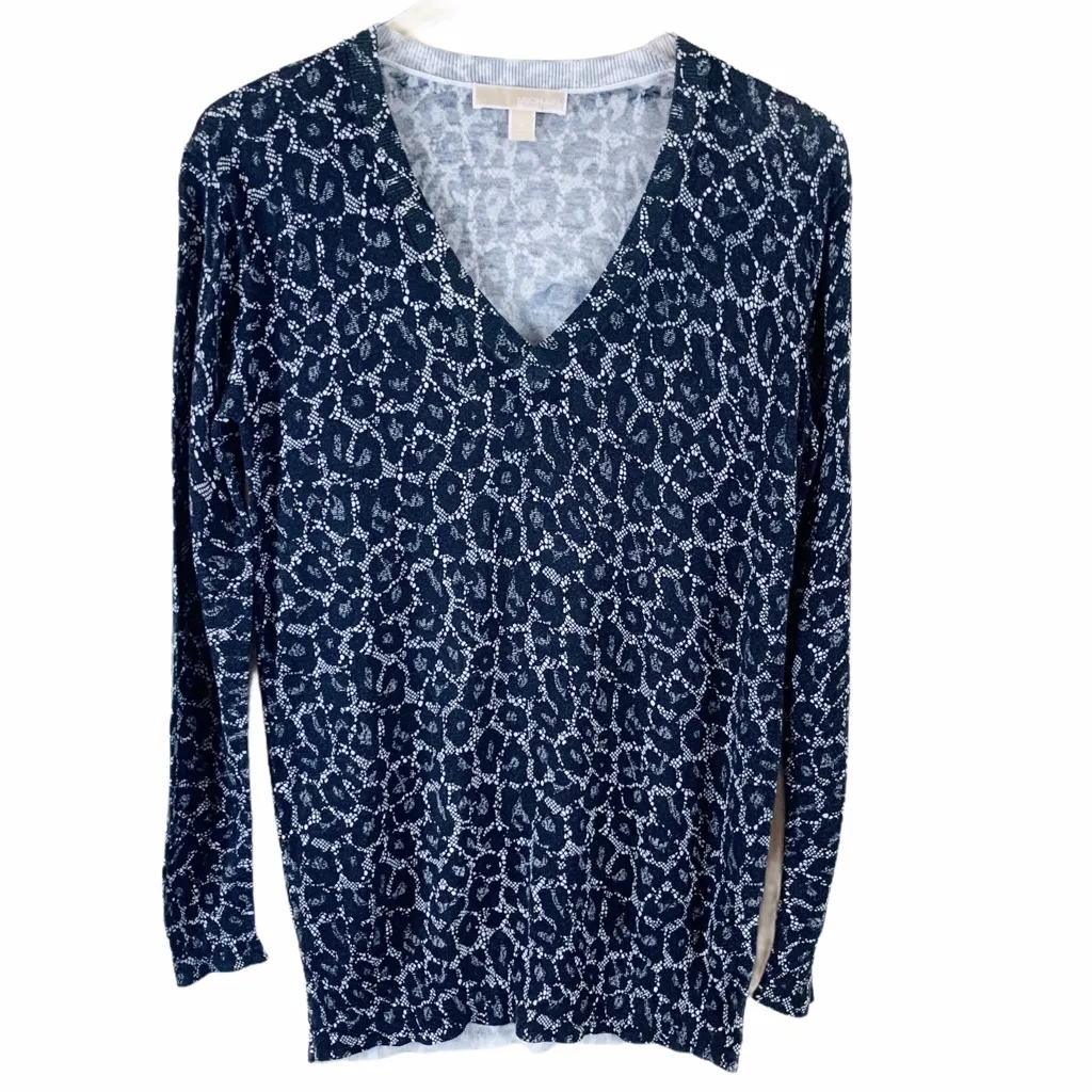 Michael Kors Leopard Print Sweater - Image 7