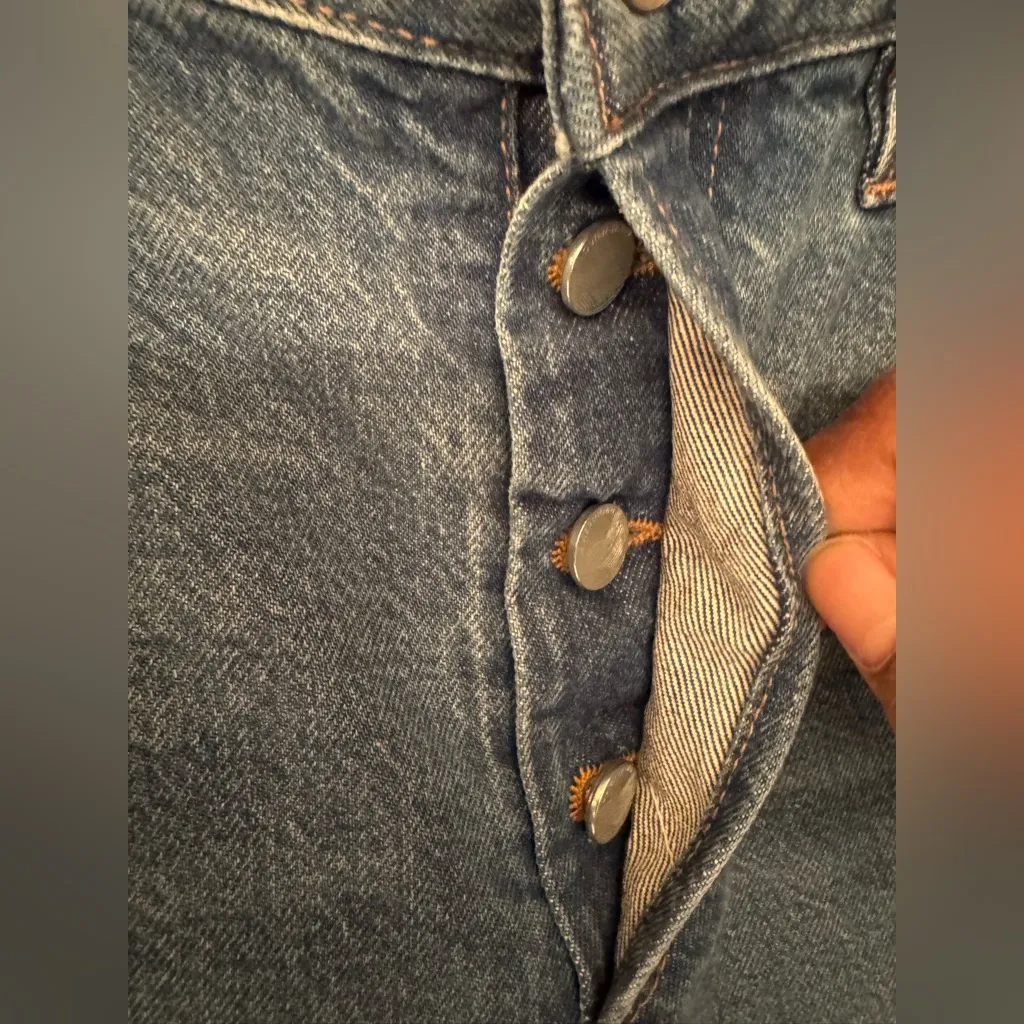 Outerknown Generation Slims Blue Depths Women’s Ankle Cropped Jeans Size 27 - Image 8