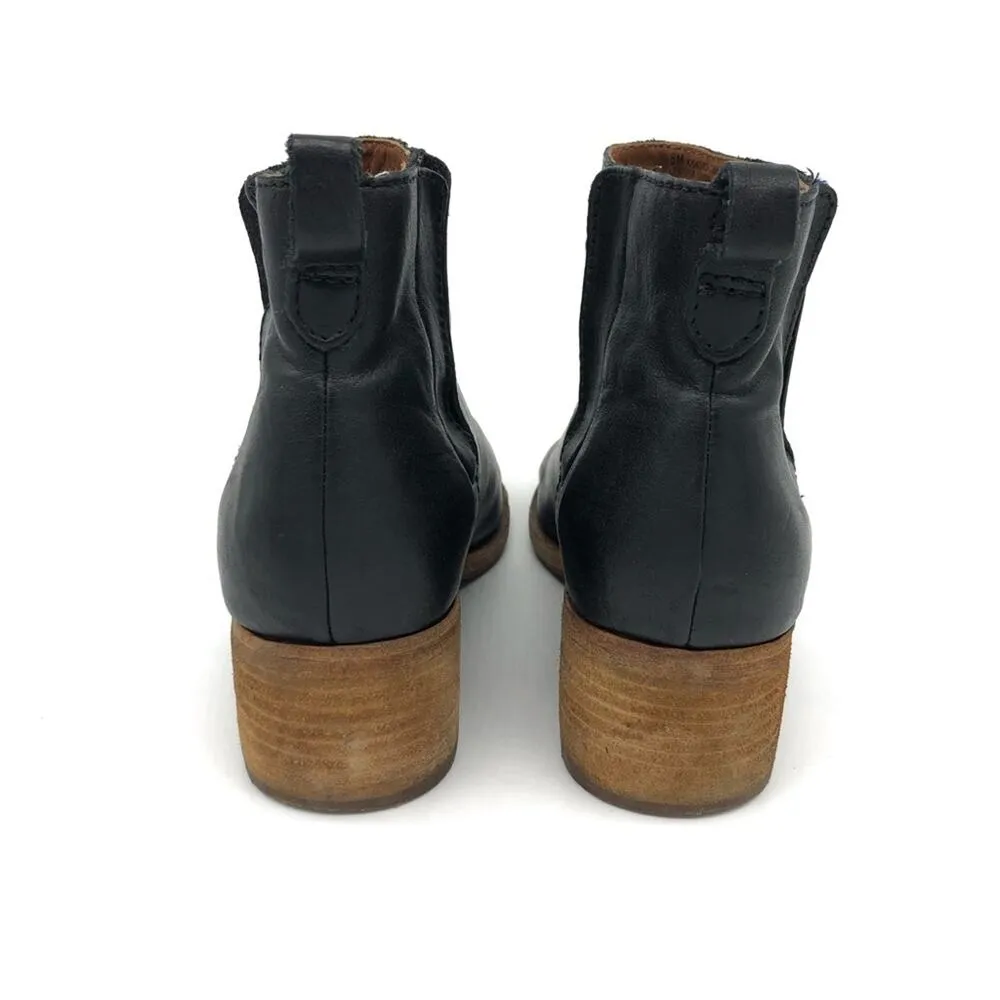 KORK-EASE Mindo Ankle Boot Black Leather 8 - Image 7