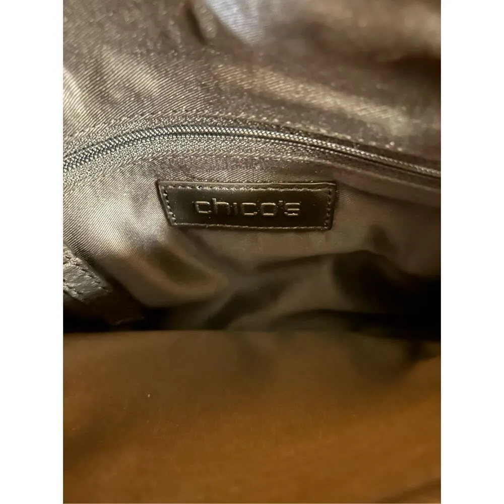 Chico’s Convertible Tiger-Print Haircalf Crossbody Bag - Image 11