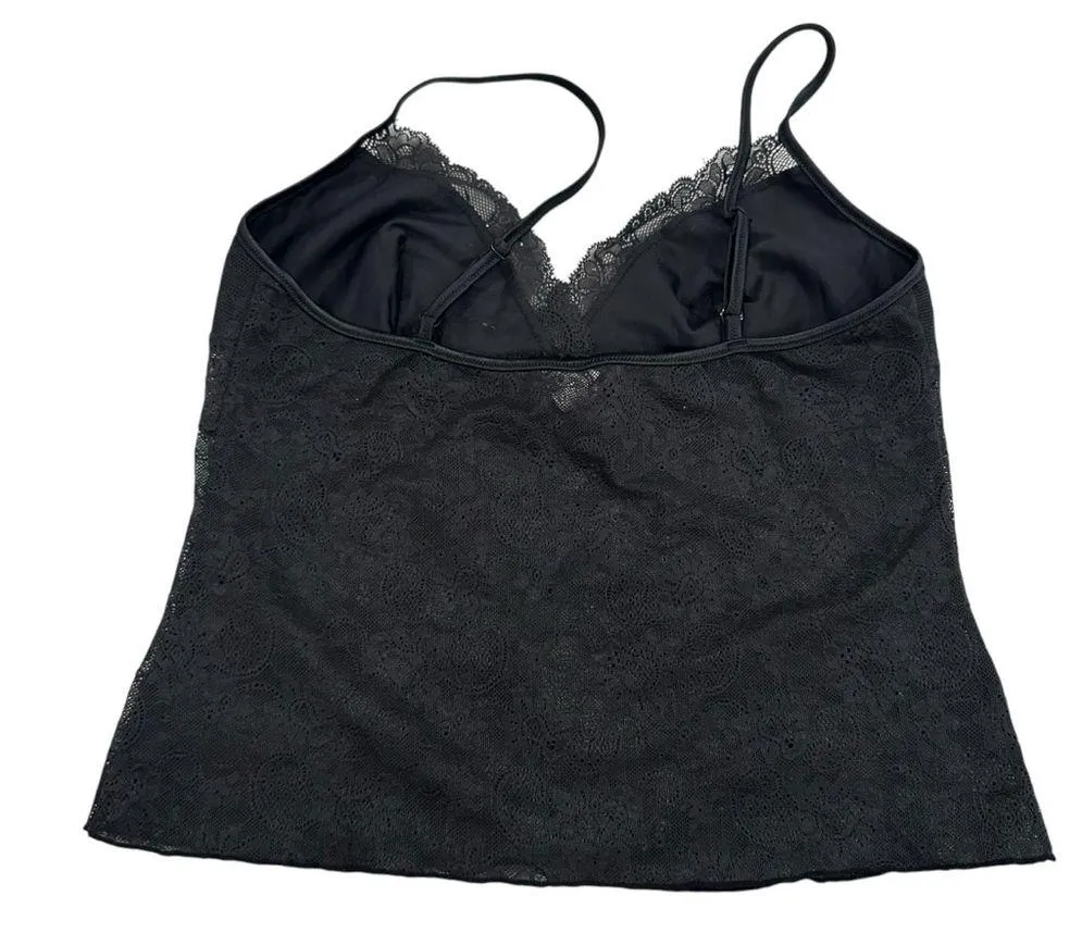 Victoria’s Secret vintage Y2K lace cami with rhinestones - Image 4