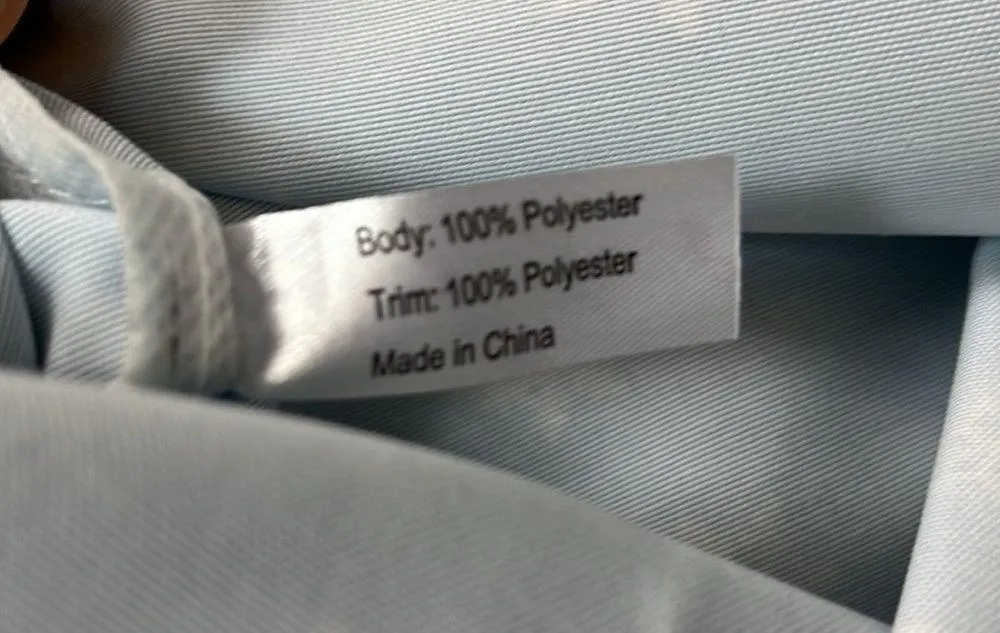 Kate Spade Snowflakes LightweightTote Bag Blue White - Image 7