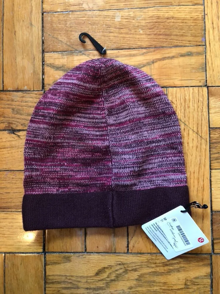 Lululemon Burgundy Toque Beanie - Image 3