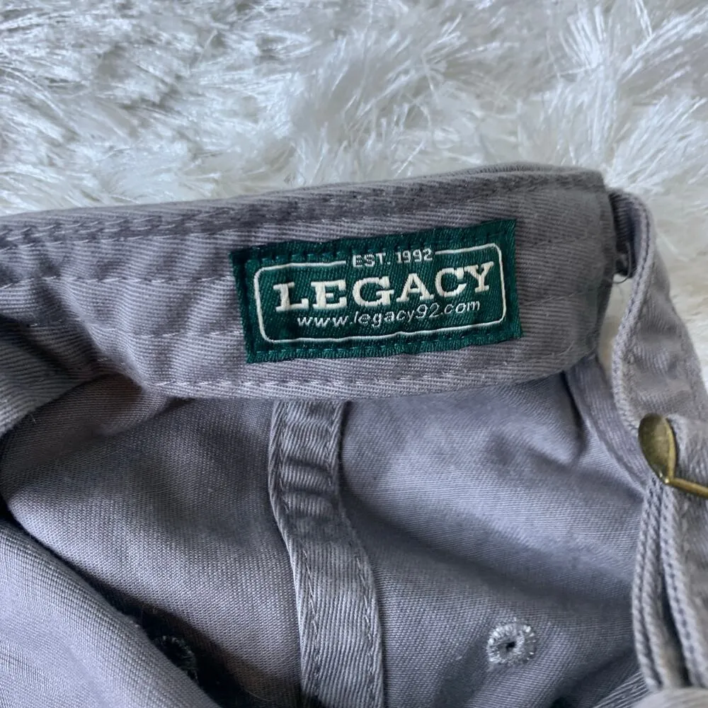 Gray Mizzou Legacy Brand Ball Baseball Cap Hat Strap Back OSFA - Image 5