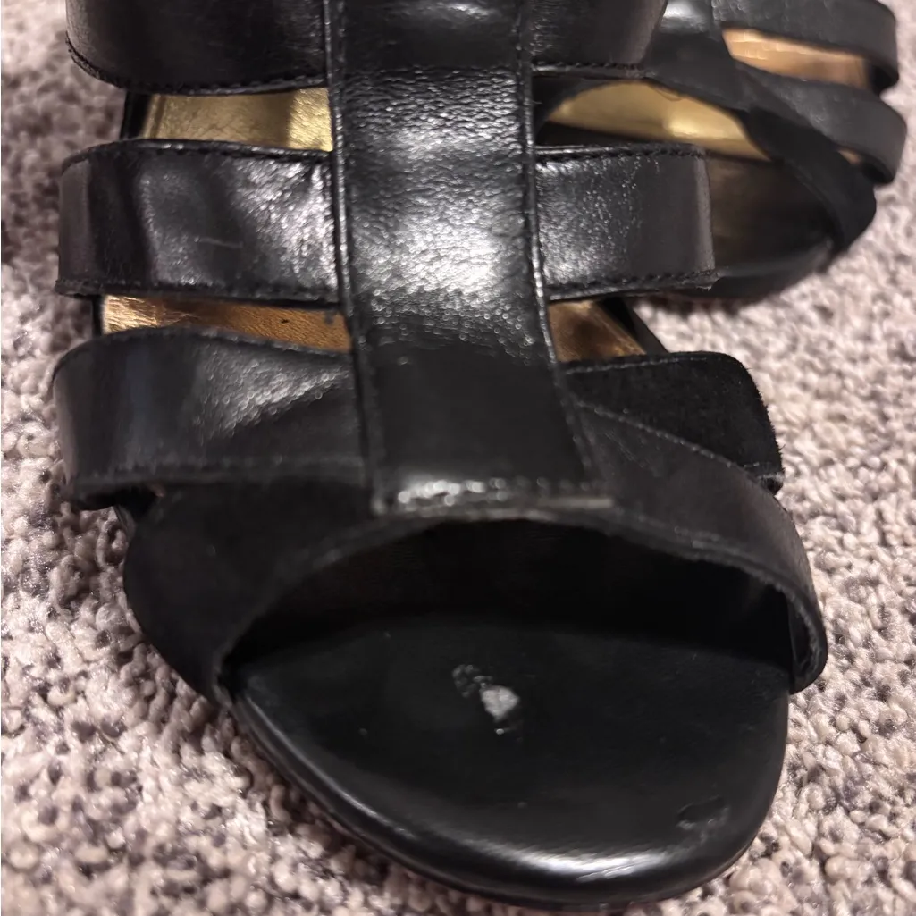 ANTONIO MELANI Black Strappy Heels for Special Occasions - Image 4