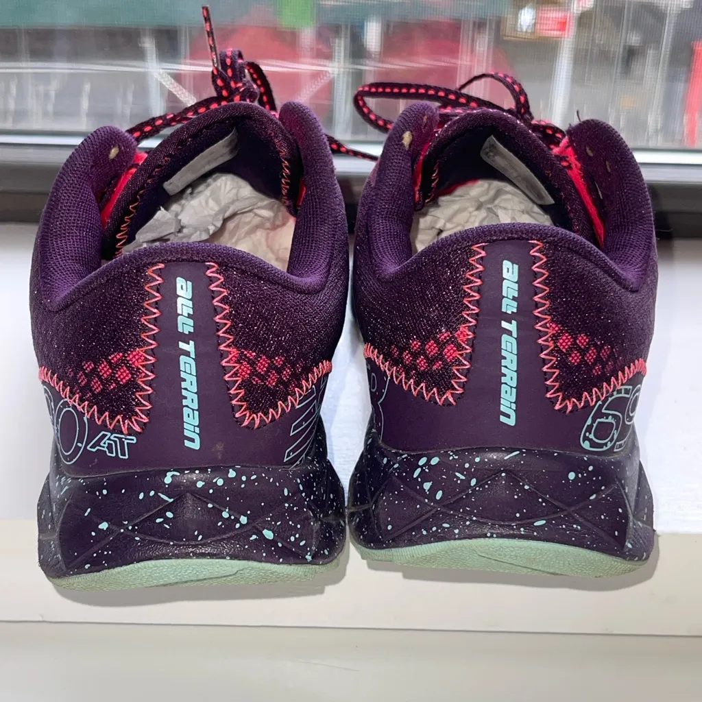 New Balance 690 Speed Ride Athletic Shoes Pink Purple All Terrain Performance - Image 4