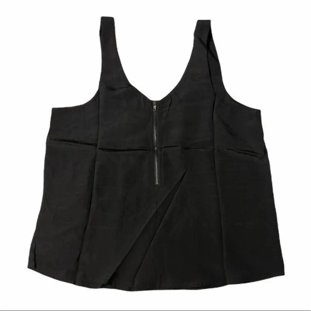 NWT Line & Dot Black Silver Chain Tank Top Blouse - Image 3