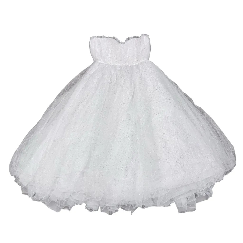 NEW Betsey Johnson Bride Vibes Tule Bridal Dress Gown White XXL NWT $299 - Image 11