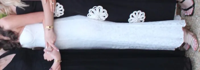 White Hello Molly Dress Lace - Image 3