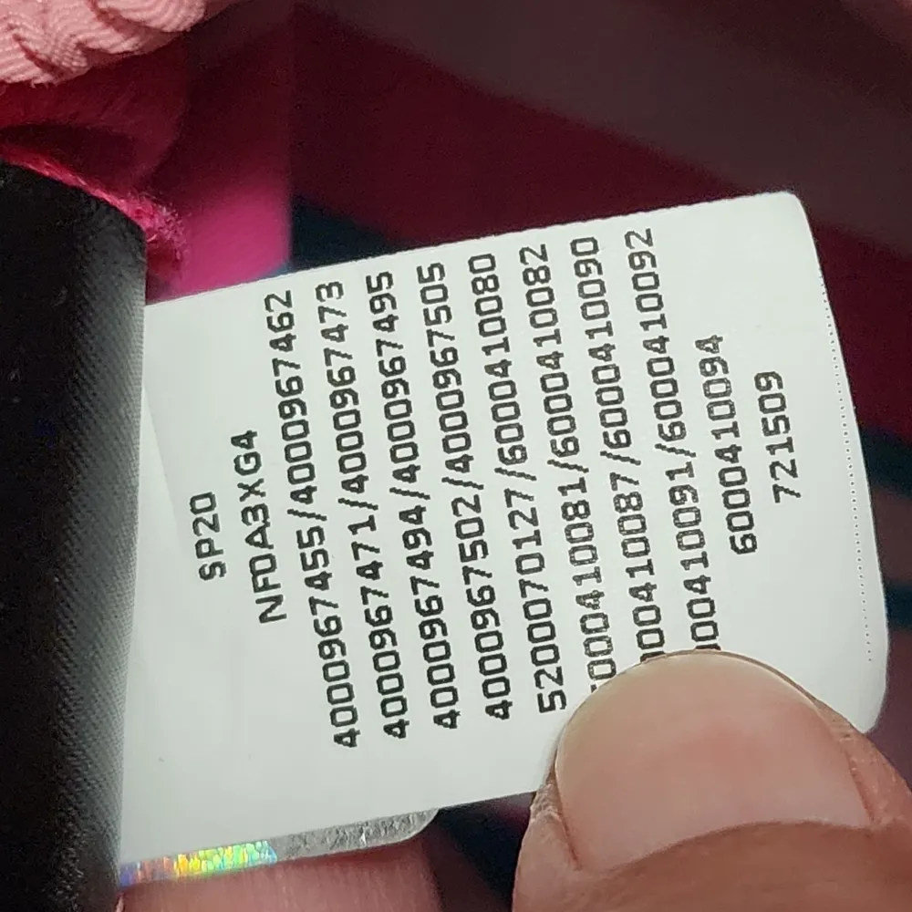 The North Face Class V Pink Multi Stripe Mini Shorts Size Large - Image 11