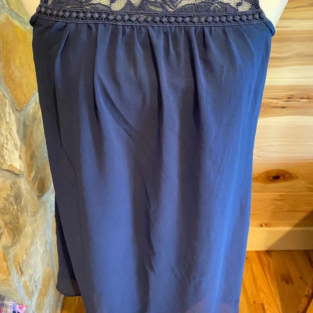 As U Wish‎ Navy blue dress XS - Image 3