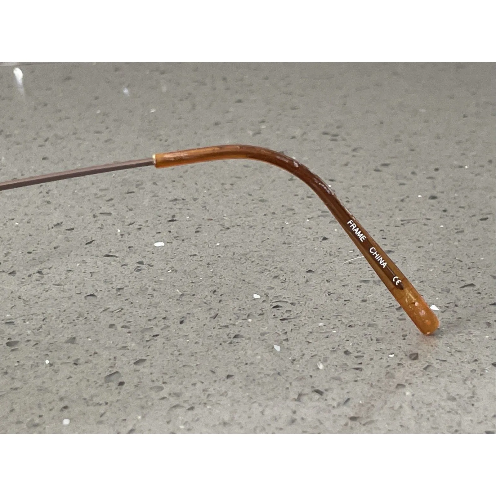 Flexon by Marchon 600 Eyeglasses Frames Only Full Rim 54[]18 145 Shiny Brown - Image 7