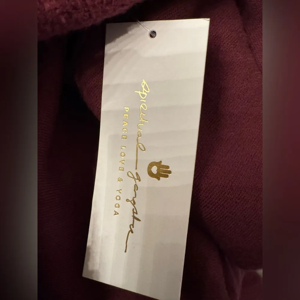 Spiritual Gangster Trust Stella Rocker Women’s Maroon Hoodie Size XS - Image 5