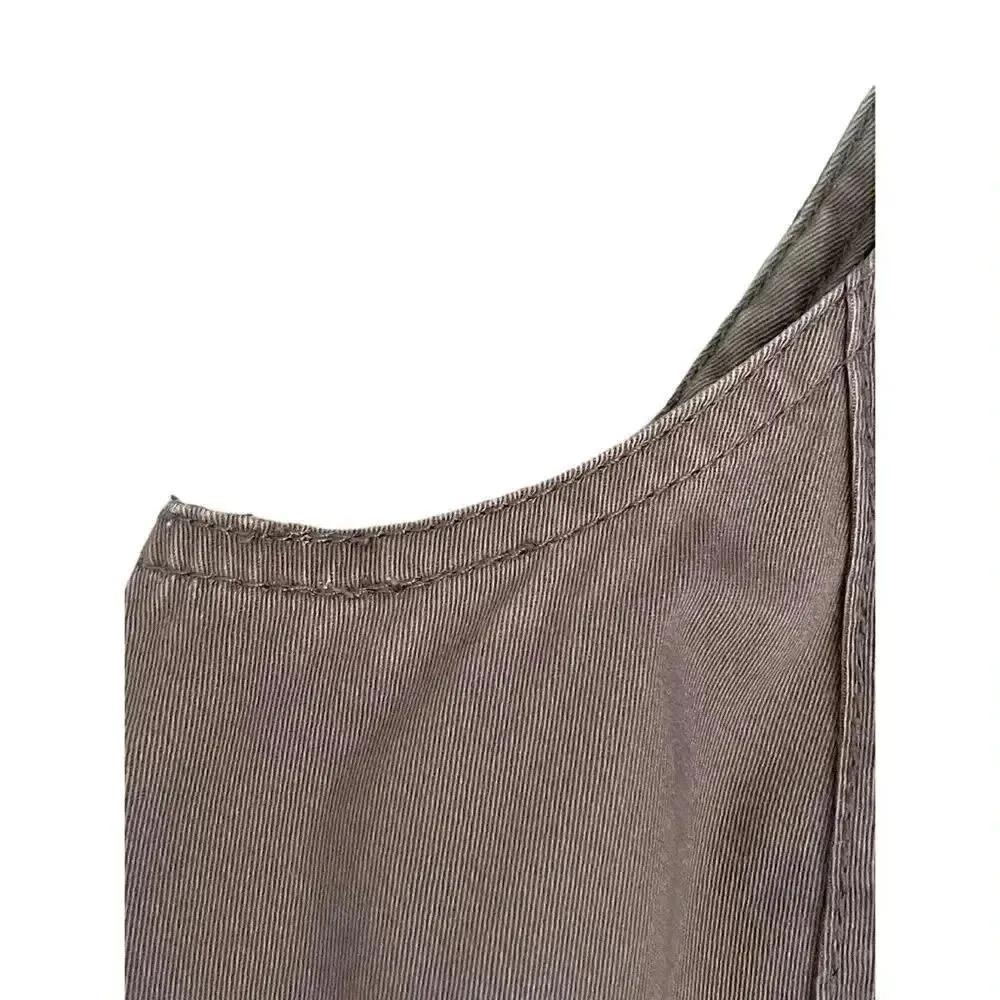 Chico’s Platinum Brown Collared Womens Vest Sz O - Image 8