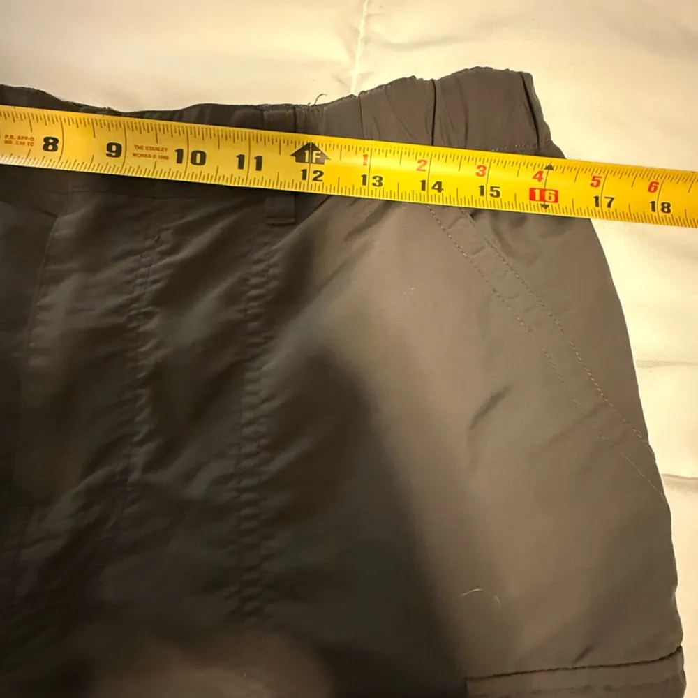 REI Women's Hiking Pant Size 10T Gray Nylon Zip Off
Convertible Cargo - Image 8