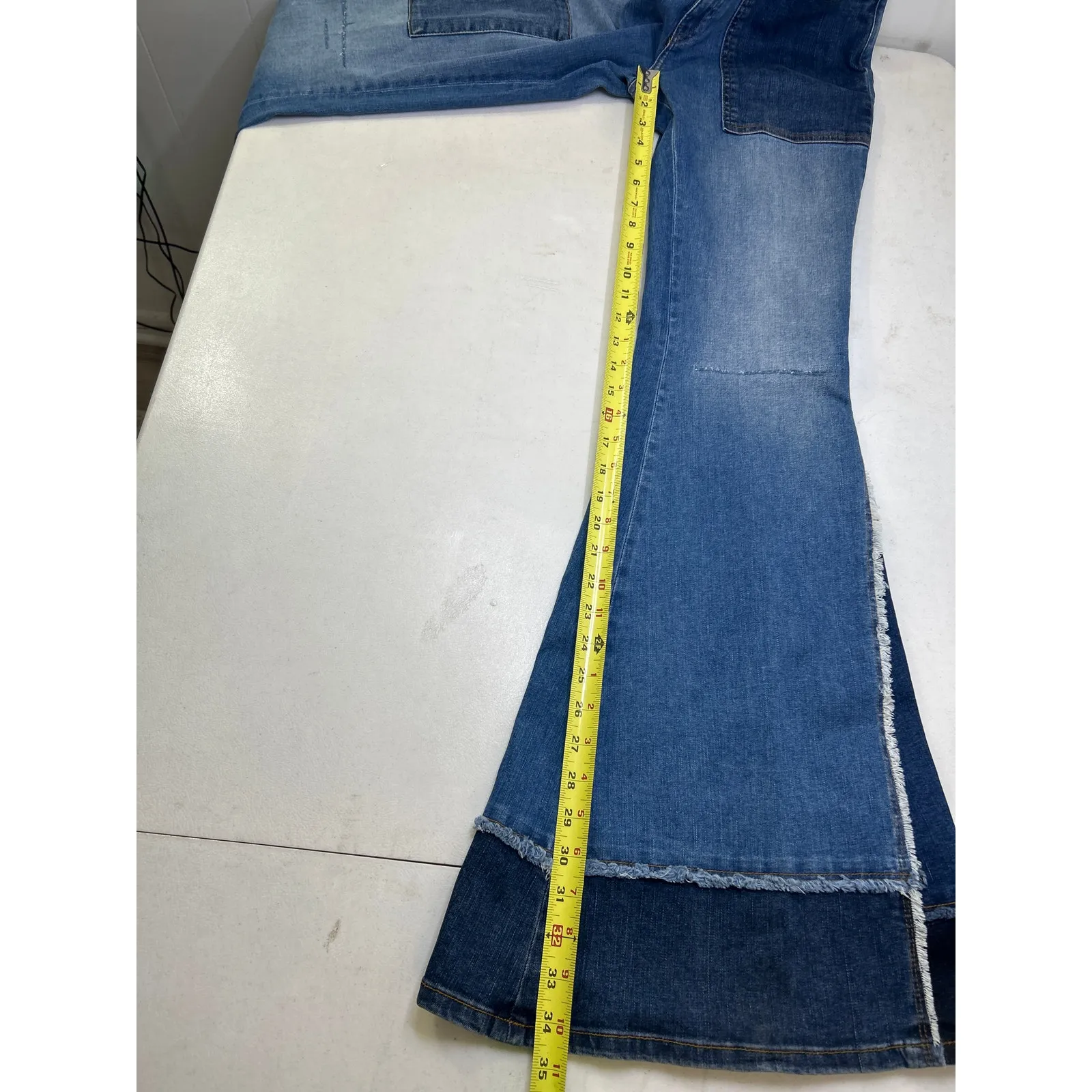 Love Moschino Women's Leisure Trousers Maxi Flare Fit 5-Pocket Pants NWOT - Image 8