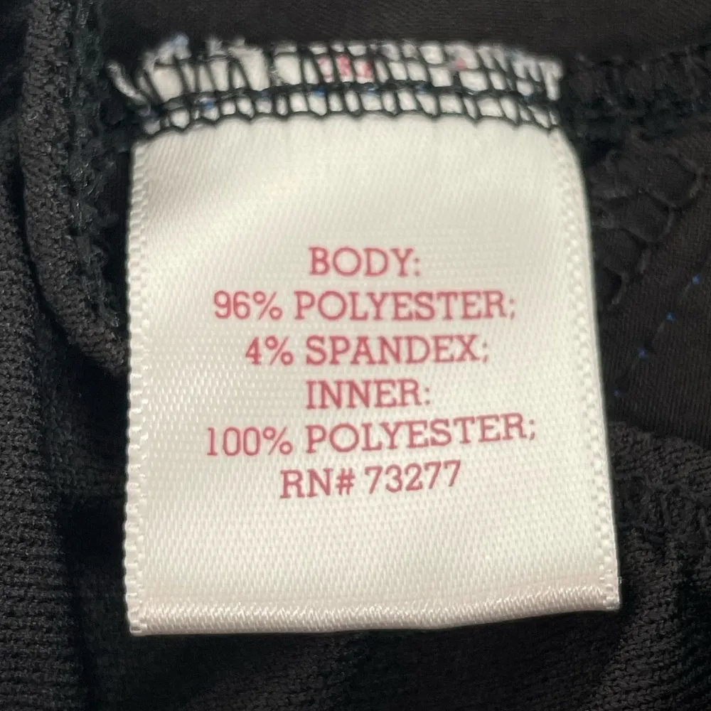 SO Athletic Shorts Black Blue Size Medium - Image 4