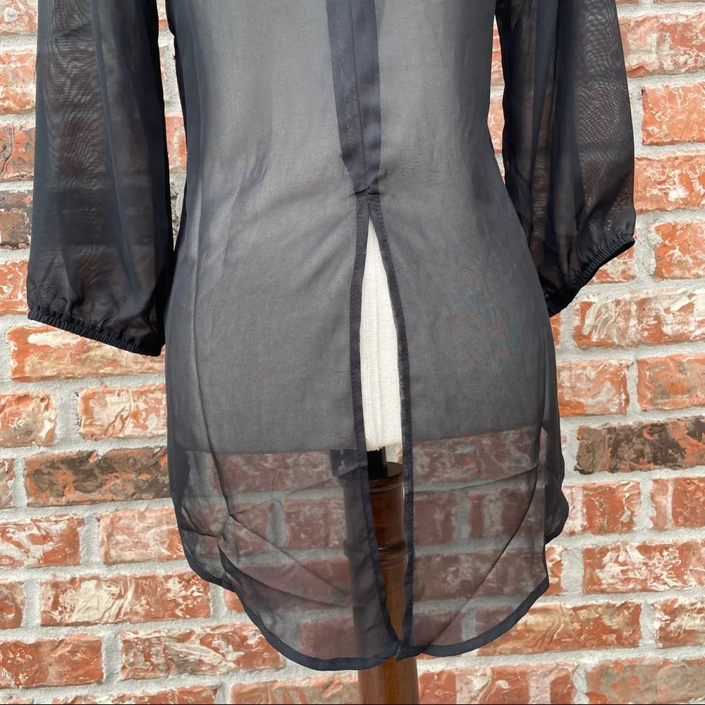 Romeo & Juliet Couture sequined sheer top / S / Excellent condition - Image 8