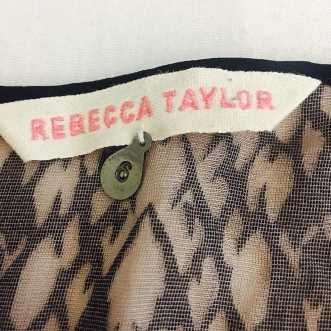 Rebecca Taylor burnout velvet top - Image 5