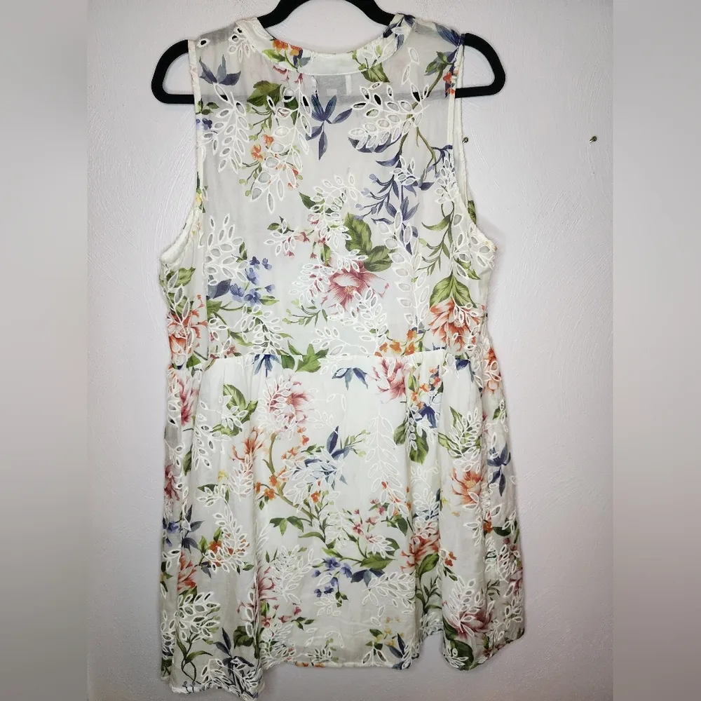 Johnny Was Caprice Lace Up Mini Dress - Image 7