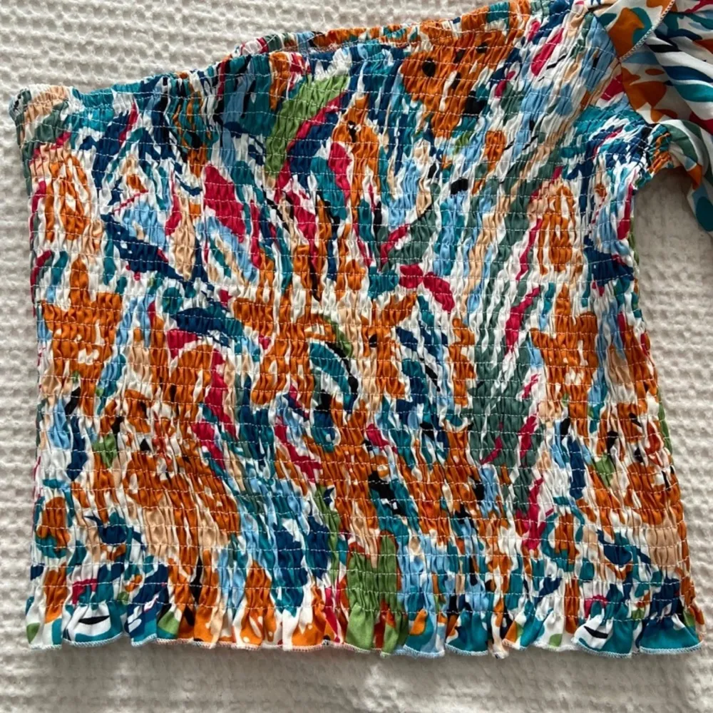 Shein Multicolor One Shoulder Top - Image 3