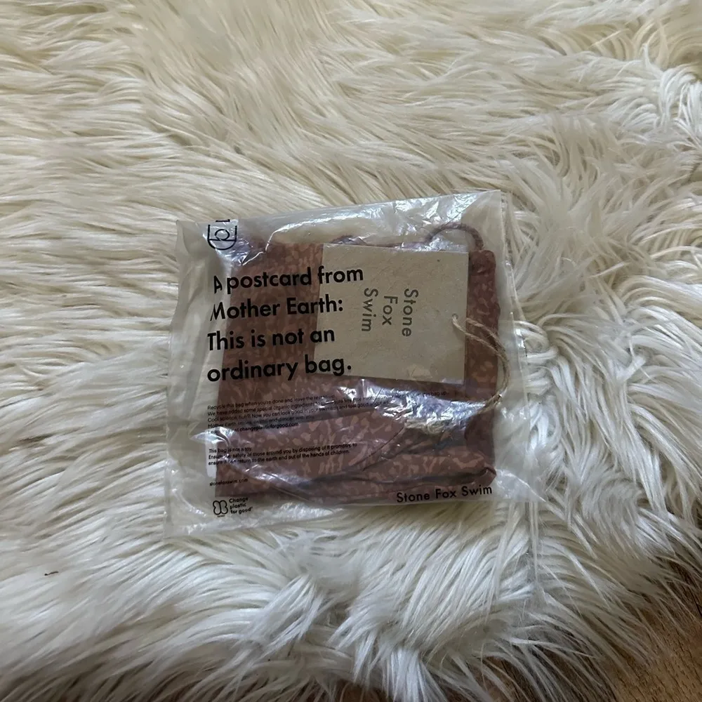 STONE FOX x FREE PEOPLE Bliss Bikini Top In Wild Cat - Image 5