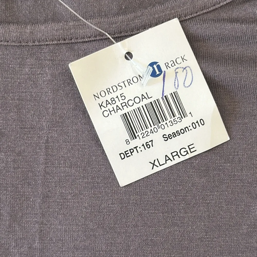 Brown Jersey Dress with Gold Accents Size XL - Image 4