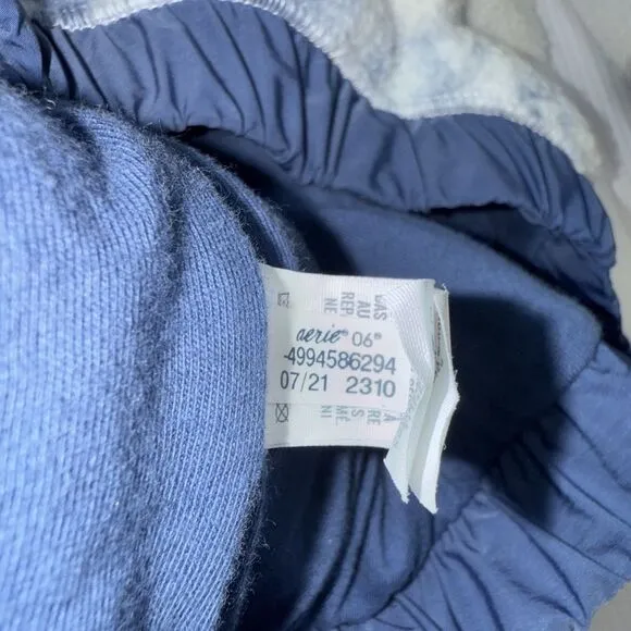 Offline By Aerie Womens Jacket Size XS Sherpa Cropped Jacket‎ Colorful Full Zip - Image 7