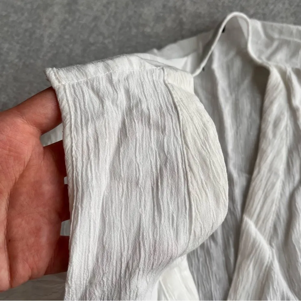 Topshop Open Shoulder Wrap Blouse - Image 2