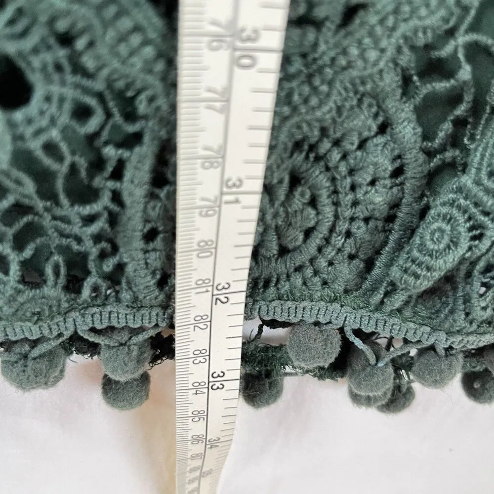 Tularosa Clayton Tunic Dress in Hunter Green Mini Dress Sleeveless - Image 12